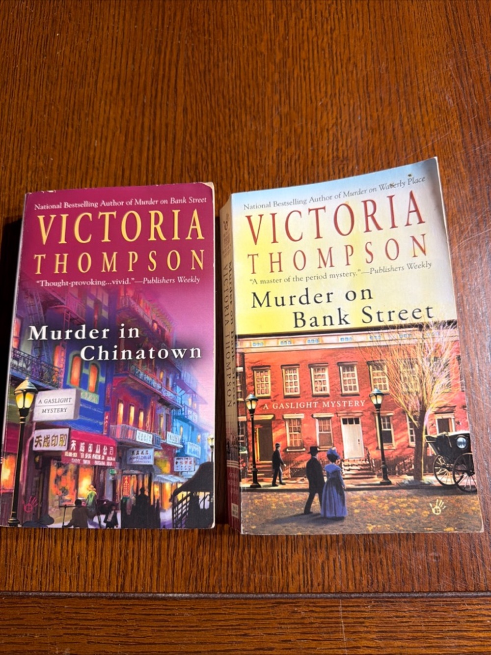 Lot of 2 Victoria Thompson Books